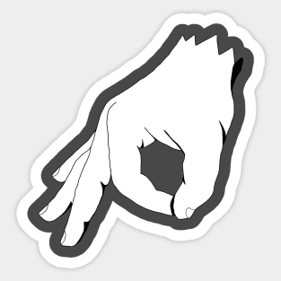 Made you Look Sticker